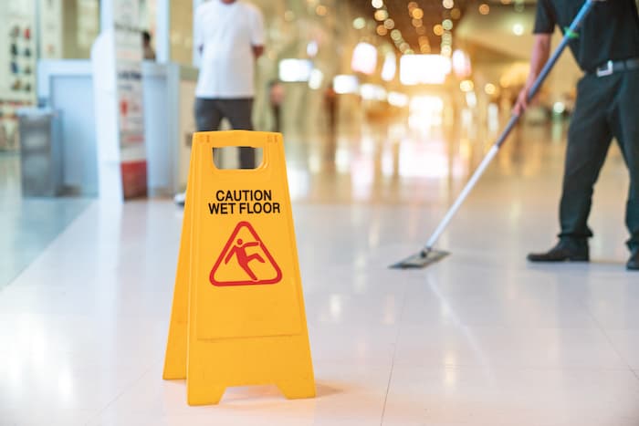 Commercial floor care work