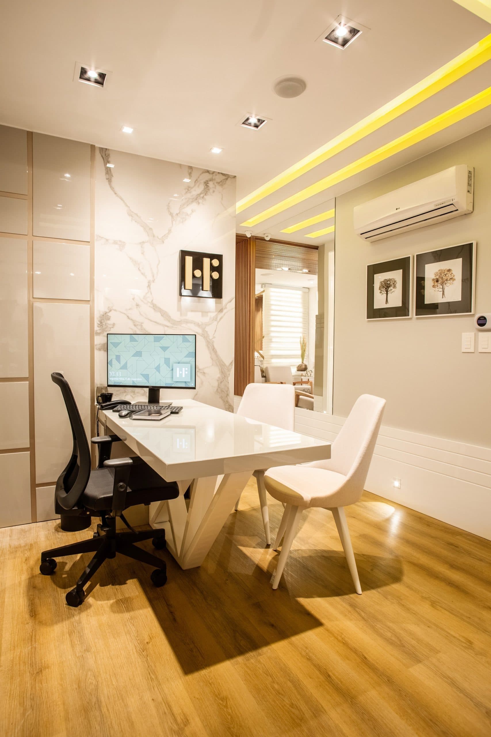 Clean commercial office